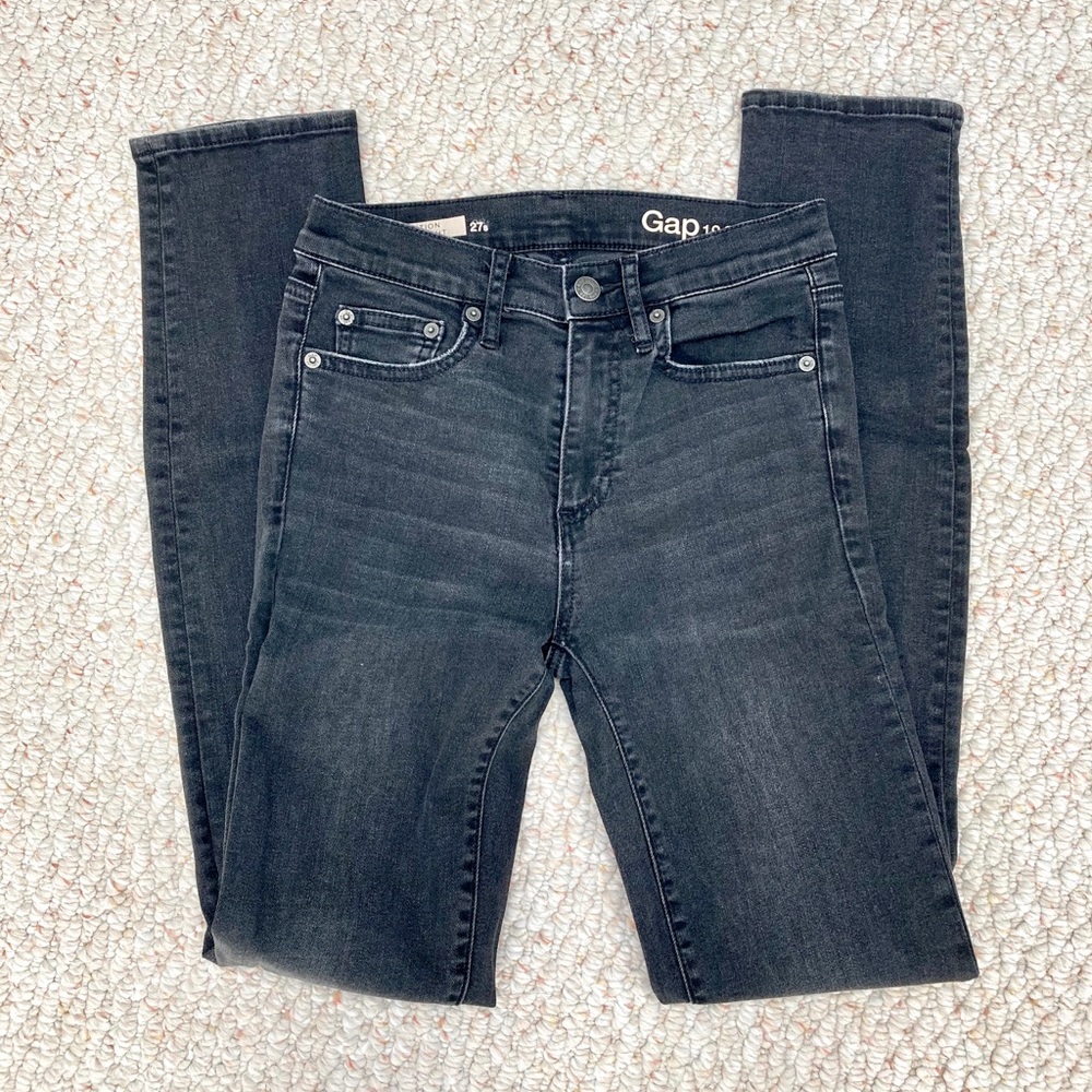 GAP 1968 Resolution Slim Straight Black Jeans